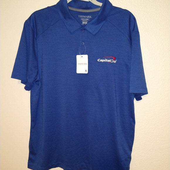 Trimark Other - NWT Trimark Amos SS Polo Short Sleeve Shirt Men's sz Large